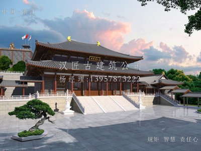 庐江古建新颜，仿古建筑设计公司施工精湛